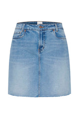 Dango skirt Light blue retro wash
