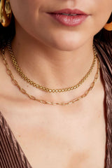 Link chain basic Gold