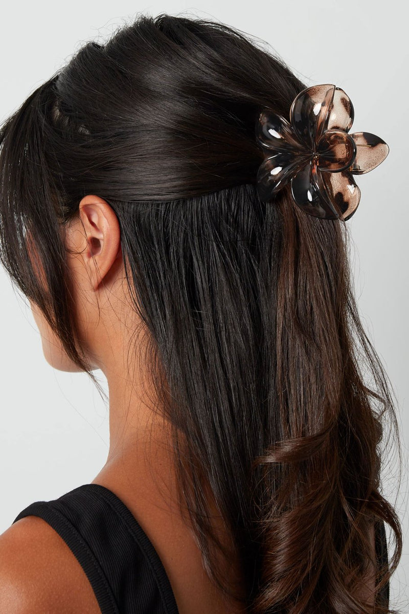 Hair clip hawaiian flower