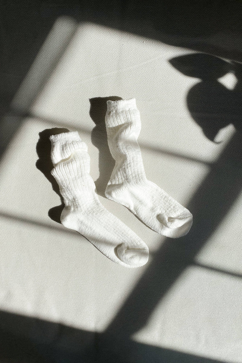 Cottage Socks: Peachy Keen