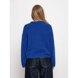 Christa knit pullover - Lapis blue