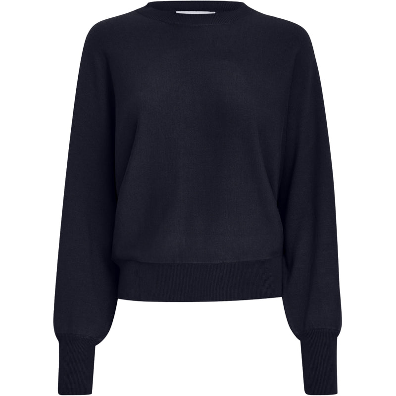 Dana bat sleeve Black Iris Solid