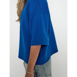 Lupi knit shirt - Lapis blue