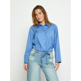 Odelia Shirt Skyway blue stripe