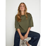 Dicette Half Sleeve Blouse - Grape leaf