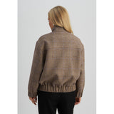 Solay Jacket - Tiramisu check
