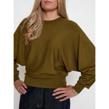 Dana batsleeve knit pull - Fir green