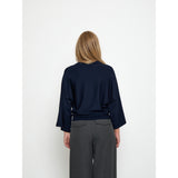 Tess knit shirt - Black Iris