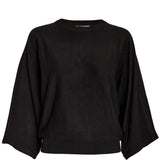 Tess knit shirt - Black