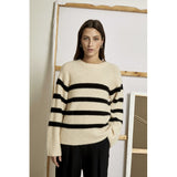 Jillian knit pullover Witecap grey