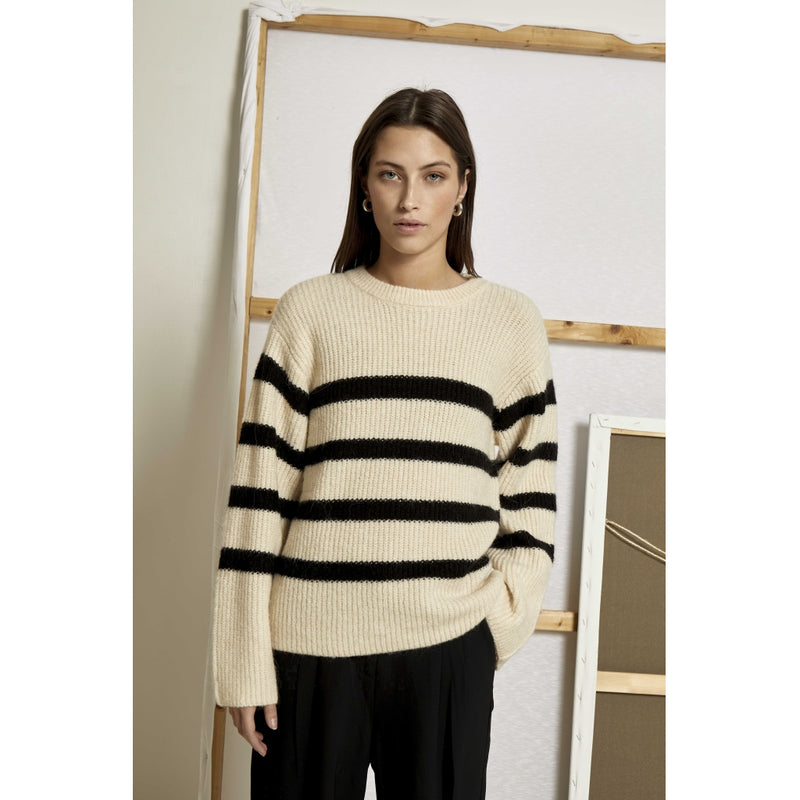 Jillian knit pullover Witecap grey