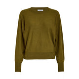 Dana batsleeve knit pull - Fir green