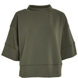 Dicette Half Sleeve Blouse - Grape leaf