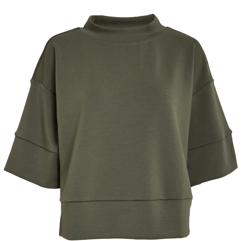 Dicette Half Sleeve Blouse - Grape leaf