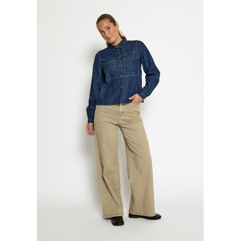 Flora jeans Spray green