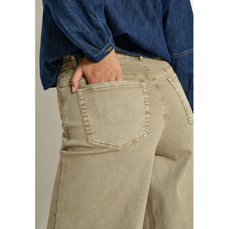 Flora jeans Spray green
