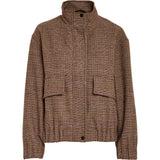 Solay Jacket - Tiramisu check