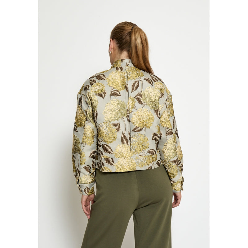 Kaiza jacket Fog sand jacquard