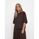 Fiola GOTS T-shirt - Java brown
