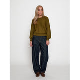 Dana batsleeve knit pull - Fir green