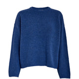Christa knit pullover - Lapis blue