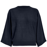 Tess knit shirt - Black Iris