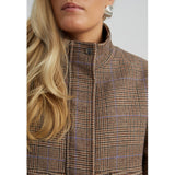 Solay Jacket - Tiramisu check