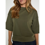 Dicette Half Sleeve Blouse - Grape leaf