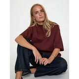 Lupi knit shirt - Andorra red