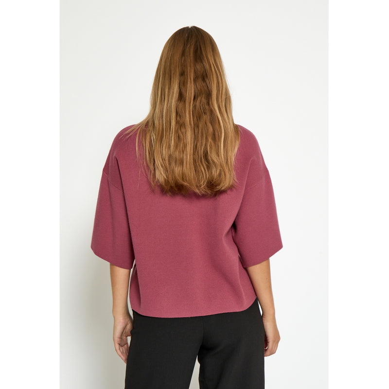Lupi knit T-shirt Roan Rouge