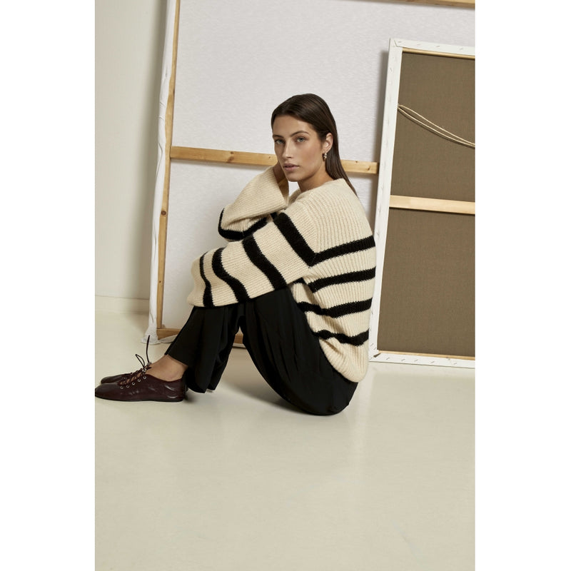 Jillian knit pullover Witecap grey