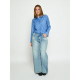 Odelia Shirt Skyway blue stripe