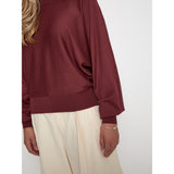 Dana batsleeve knit pull - Andorra red