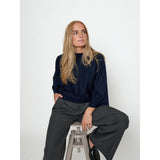 Tess knit shirt - Black Iris