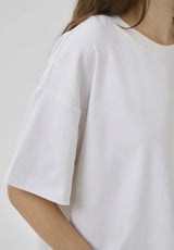 Apir boxy tee Snow white