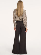 Marlene pants Chocolate plum