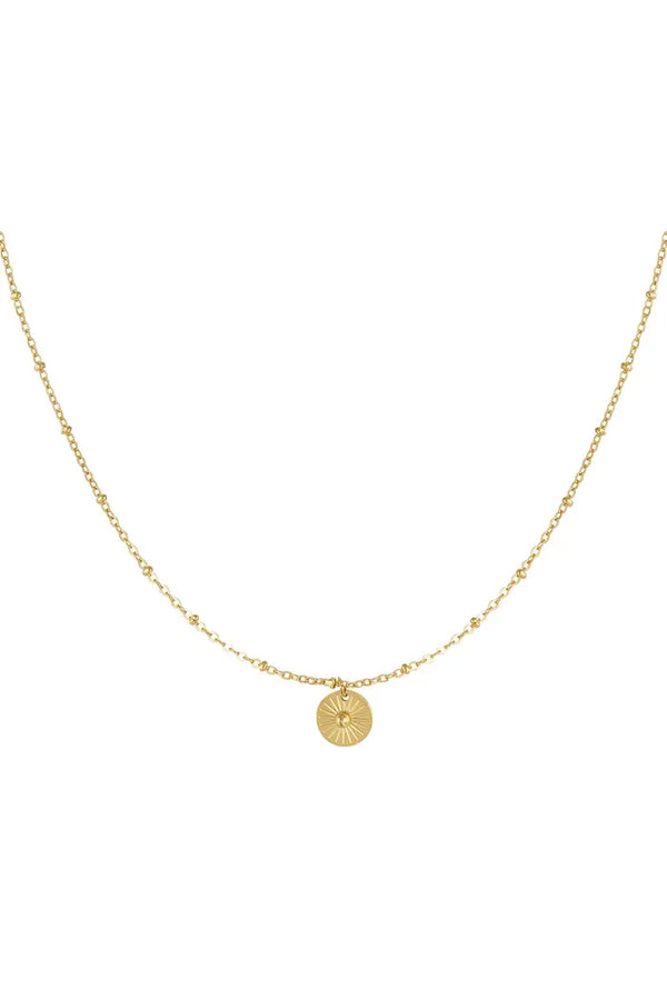 Ketting Little Coin - goud