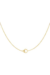Ketting chain connected Gold