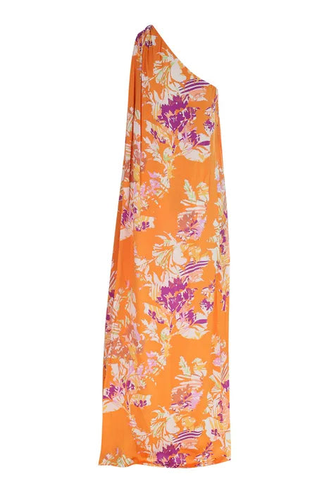 Athena dress Orange Crush