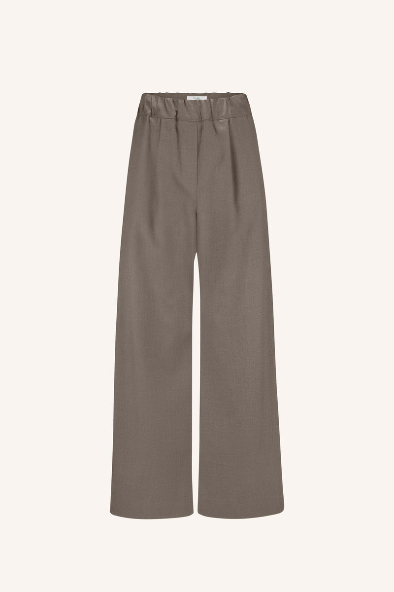 Benji melange pants - Biscuit Melee