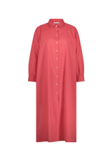 Shirt dress Poppy red