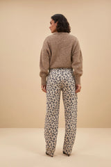 Lew cheetah pants - laatste L