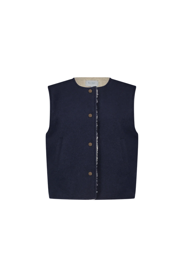 Joelle woolen jacket Midnight