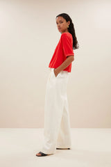 Neva slub top Poppy red