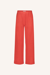 Mees twill pants Poppy red