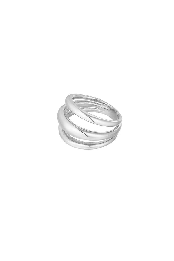 Ring - three some - silver