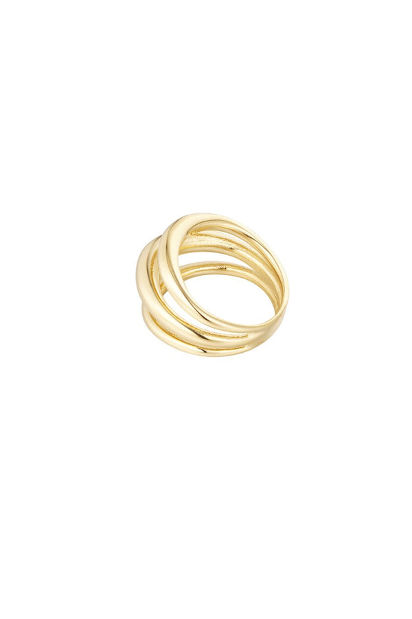 Ring - three some - gold