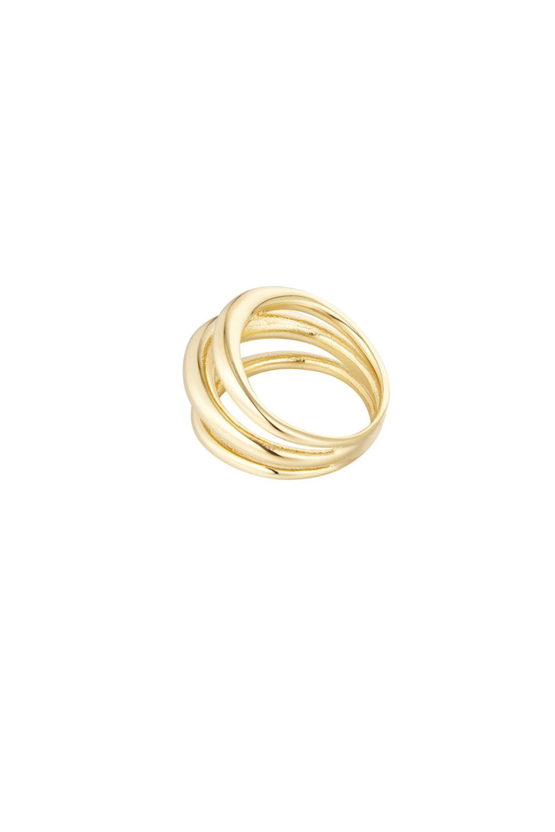 Ring - three some - gold