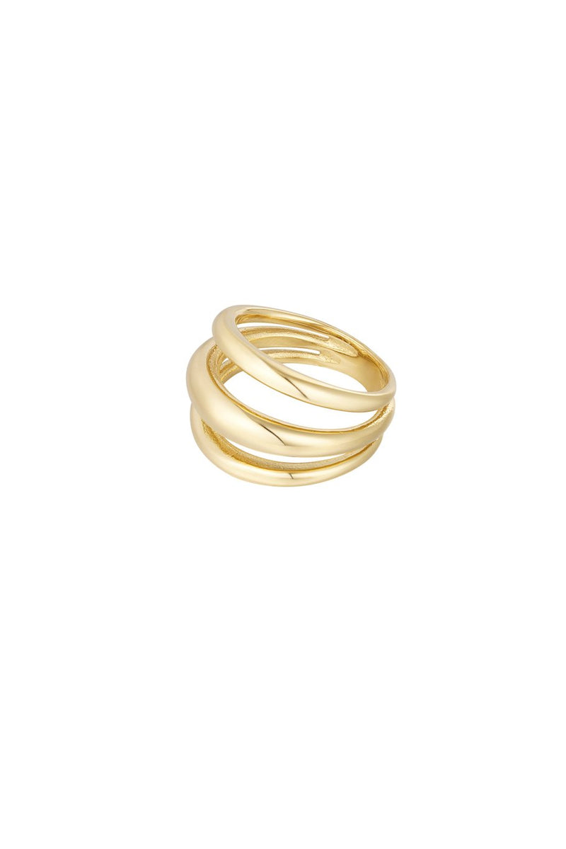 Ring - three some - gold