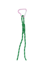Bag charm - pop of green
